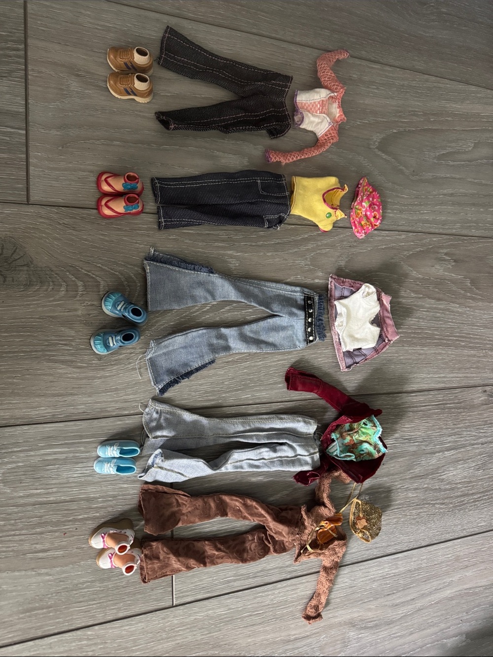 Assorted Barbie  Doll Outfit Set - Multi-Color Mix